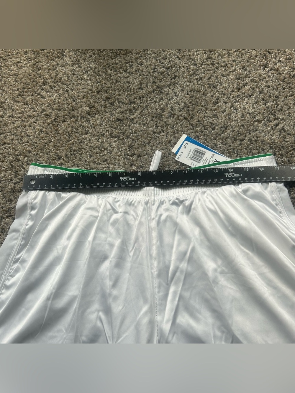 Adidas Originals Ergo 9-inch Tennis Shorts White Men's Size XL JN0781 - Picture 3 of 7